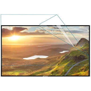 42/43 Zoll Tv Entspiegelungsfolie Blendschutz, LCD-Displayschutz Anti-Blaulicht TV-Schutzfolie Helfen Sie Besser Zu Schlafen,Matte-43in(942X529) mm