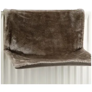 beeztees Sleepy, Katze Hängematte, Katzenhängematte, Katzenliege, grau, 46x31x24 cm