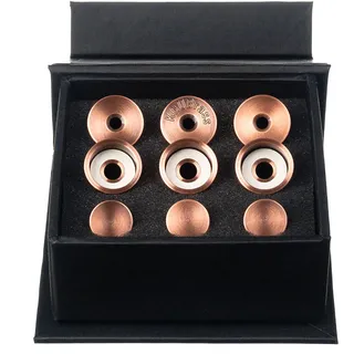 Trompete Trim Kit für die Verbesserung der Klang für alle Yamaha & stomvi Trompete. Custom Made kgubrass Medium Antique Copper Lacquer