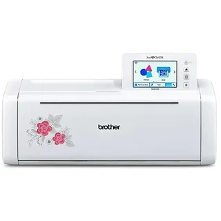 Brother Papierschneidegerät ScanNCut SDX 1250 Scan- und Schneideplotter, Vollautomatisches Schneidemesser weiß