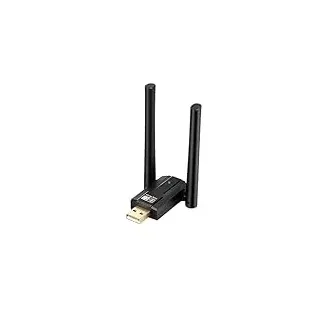 Bluetooth 5.4 Dongle, Bluetooth-Adapter, USB, lange Distanz, 150 m, Multi-Directional, Antenne, Schlüssel, Bluetooth, geringe Latenz, für PC, Laptop, Kopfhörer, Maus, Controller, Smartphone, Tablet