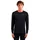 Merino Langarmshirt Schwarz S