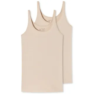 SCHIESSER Unterhemd 95/5 Beige 44