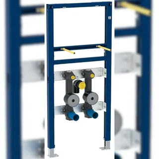 Geberit Duofix Waschtisch-Element 1120 mm für Standarmatur mit 2 Wasserzählerstecken