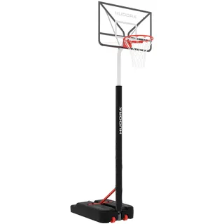 Hudora Basketballständer RoCo 305 (höhenverstellbar/fester Stand/Sicher/langlebig) - 230cm-305cm