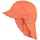 mit Nackenschutz orange 55 cm