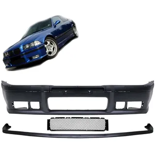 DM Autoteile SPORT Stoßstange passt für E36 ALLE MODELLE auch M M3+ GT EVO Lippe + ABE