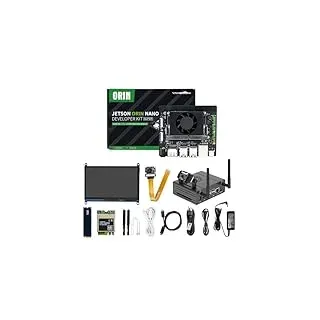 Yahboom Jetson Orin Nano SUPER 4GB Development Kit AI Robots,UHD 15.6in Touch Screen + Jetson Case + IMX219 CSI Camera (Orin Nano 4GB Superior Kit)