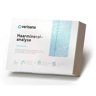 Verisana Haarmineralanalyse (Kopfhaar) – 35 Mineralstoffe, Spurenelemente und Schwermetalle – ICP-Massenspektrometrie-Analyse