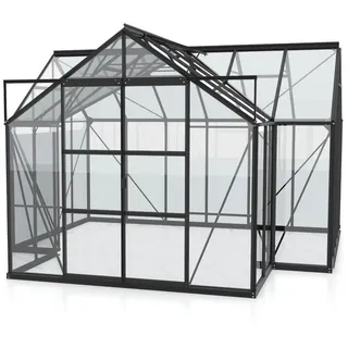 Vitavia Sirius Alu schwarz ESG 3 mm 13 m2 inkl. Fundament