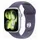 GPS + Cellular 46mm Silver Aluminium Sport Band purple fog S/M