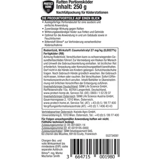 Protect Home Rodicum Rattenköder 250 g