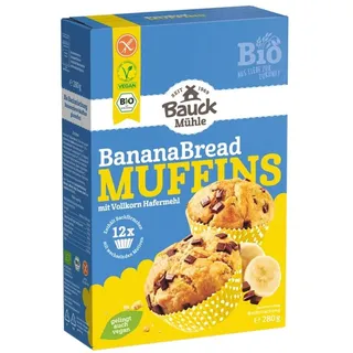 Bauckhof Bauck Mühle Banana Bread Muffins bio