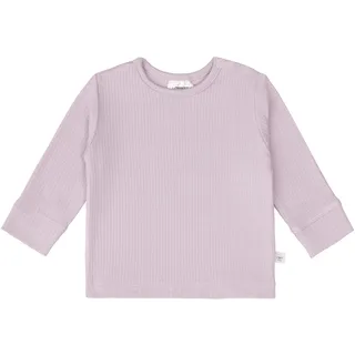 LÄSSIG Baby Langarmshirt aus Rippstrickware mit TencelTMLyocell/Long Sleeve Shirt Lavender, Größe50/56