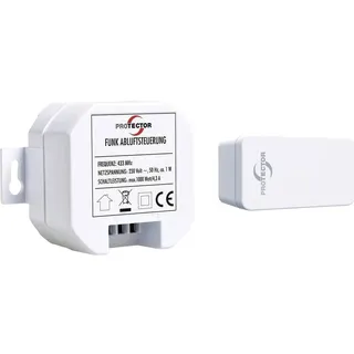 PROTECTOR Funk-Abluftsteuerung ASK-6020 1000 W Weiß