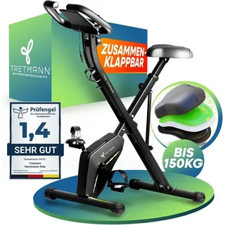TRETMANN Hometrainer schwarz