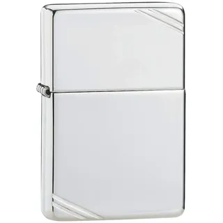 Zippo Sterling Silver with Slashes Sturmfeuerzeug