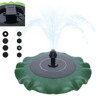 1.4W Solar Springbrunnen,Dunkelgrüner Lotus - Aufun