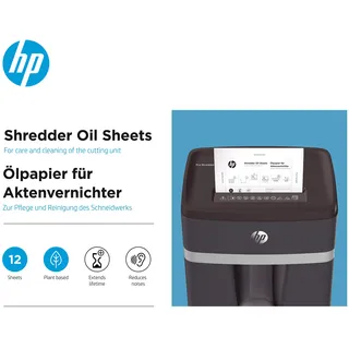 HP Ölpapier für Aktenvernichter, 12 Blatt
