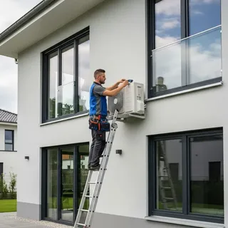 Montage Monosplit Klimaanlage