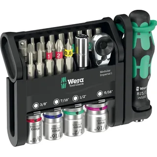 Wera 05049001001 Tool-Check Modular Imperial 1, 21-teilig