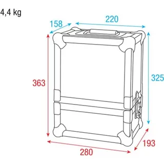 Showgear Case for Beer Bottles bis zu 6 Bierflaschen