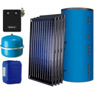 Buderus Logaplus Solaranlage S76, SKN4.0-S, HS 750, Aufdachmontage