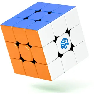 ROXENDA Gan 356 RS Speed Cube, 3x3 Stickerless Speedcube, V3 System 3x3x3 Zauberwürfel, Upgraded Version