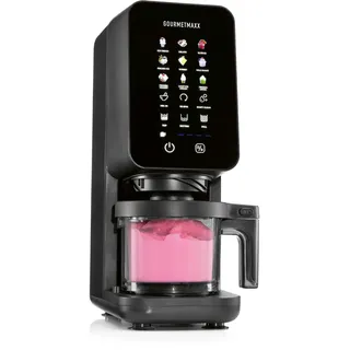 GOURMETmaxx Eismaschine 700W schwarz 2x 430ml