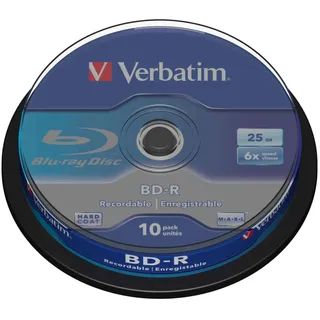 Verbatim BD-R 25GB 6x Spindel
