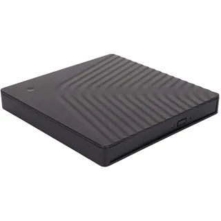 Externes DVD-Laufwerk, Tragbares CD-DVD-RW-Laufwerk, Brenner, USB3.0, USB2.0, 5 Gbit/s, Optisches Laufwerksgehäuse für 12,7 Mm, 9,5 Mm SATA-Laufwerk, Kompatibel mit Windows für Linux OS X Desktop