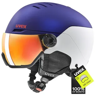 58-62 cm purple bash/white matt