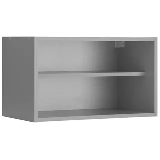WIHO KÜCHEN Hängeregal »Kiel« Breite 60 cm grau
