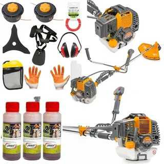 Powermat Benzin-Freischneider 6 PS Trimmer Set