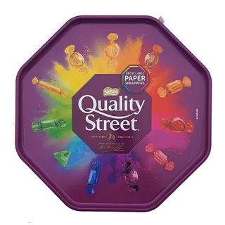 Nestlé Quality Street Selection Tub, Schokoladen- und Toffeesortiment, 550g