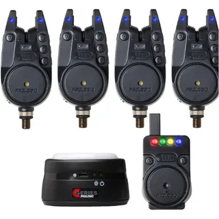 Prologic C-Series Pro Alarm Set 4+1+1 All Blue Funkbissanzeiger Set Bissanzeiger