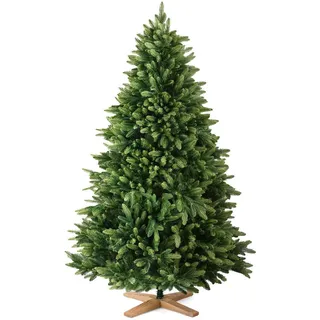 merry tree Weihnachtsbaum Grün, Kunststoff, Zylindrisch, 150 cm Dekoration, Weihnachtsdekoration, Weihnachtsbäume & Zubehör