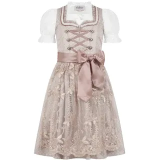 Nübler Kinderdirndl 3-teilig Stella in Taupe | Gr.: 116