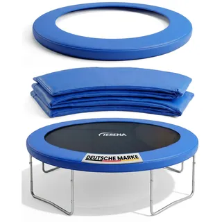 Terena Federabdeckung 244 cm Randabdeckung für Trampolin blau