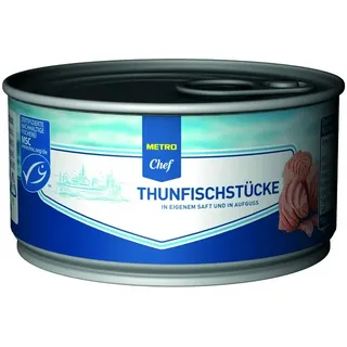 METRO Chef Thunfisch Stücke In Sonnenblumenöl (135 g)