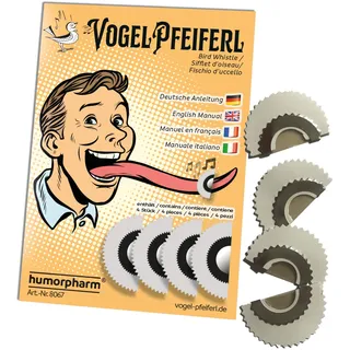 Vogel Pfeiferl (4'er Pack), kleine Vogelpfeife
