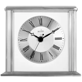 Acctim 36247 Hamilton- Kaminuhr, Silber-Effekt