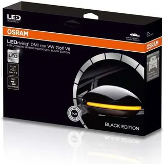 Osram Automotive LEDDMI 5G0 BK S LEDriving® Black Edition Spiegelblinker, Blinker Volkswagen Volkswagen Golf 7, Volkswagen Touran