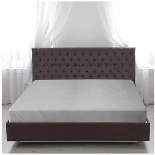 BestLivings Spannbettlaken Mikrofaser 90-100 x 200 cm Silber