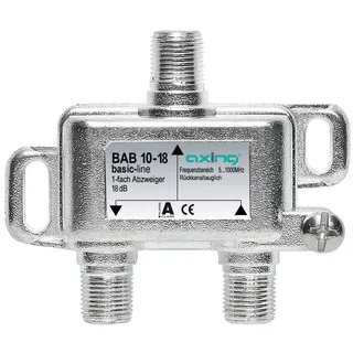 Axing BAB 10-18 Kabelsplitter, Edelstahl,