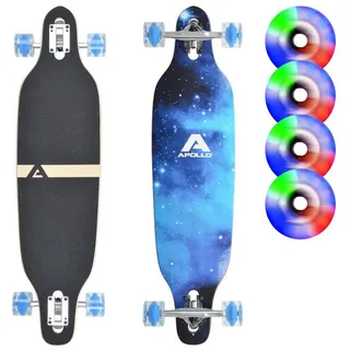 Apollo Twin Tip DT Longboard 36" inkl. T-Tool blau 36"