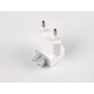 EU-Netzstecker für iPhone, iPod, iPad, Mac, Adapter, 2 Pins White