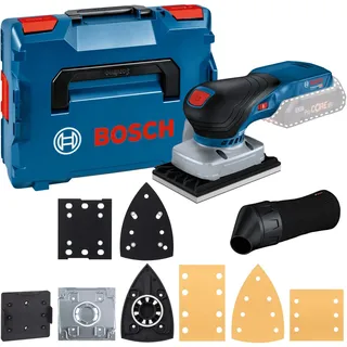 Bosch Professional GSS 18V-13 Akku-Schwingschleifer solo inkl. L-Boxx + Zubehör