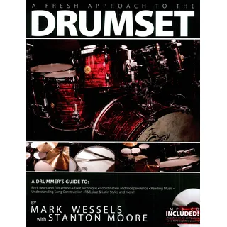 A Fresh Approach To The Drumset: Lehrmaterial, CD für Schlagzeug: A Drummer's Guide to: Rock Beats and Fills, Hand & Foot Technique, Coordination and ... and 40 "Music Minus Drums" Play-Along Tunes