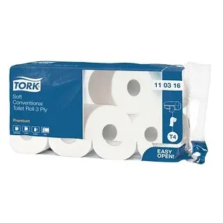 TORK Toilettenpapier T4 Premium Soft 3-lagig, 72 Rollen